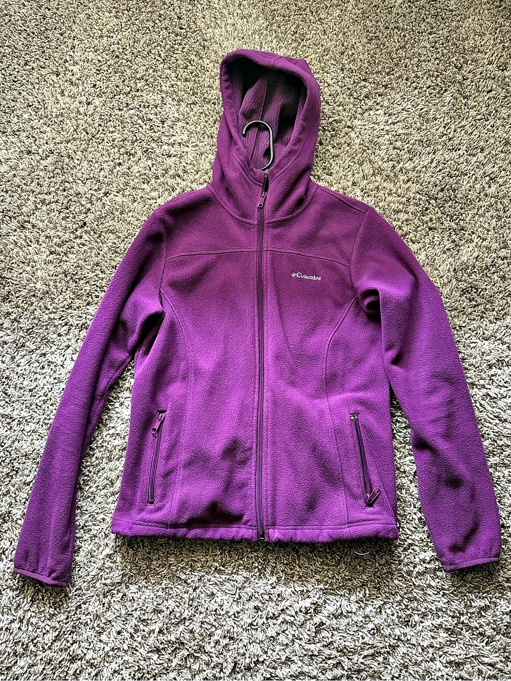 Columbia Benton Springs Full Zip Fleece Hoodie in Purple